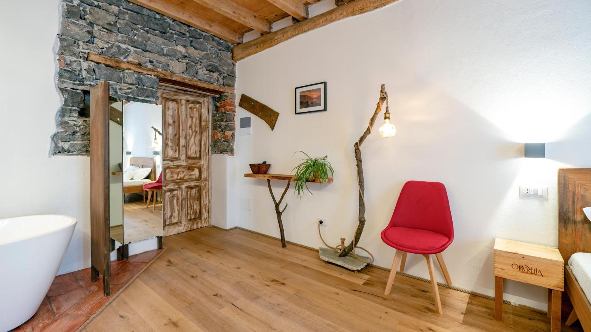 ホテル Salice Divino レッツェノ 部屋 写真